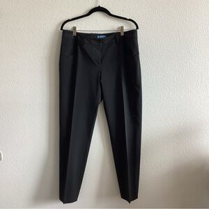 Simply Vera Vera Wang Women Black Career Dressy Straight Slacks Pants 10